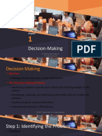 Descision Making