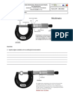 F13 - Ficha de Trabalho Micrómetro