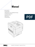 Owner's Manual: Dell™ Laser Printer 5100cn