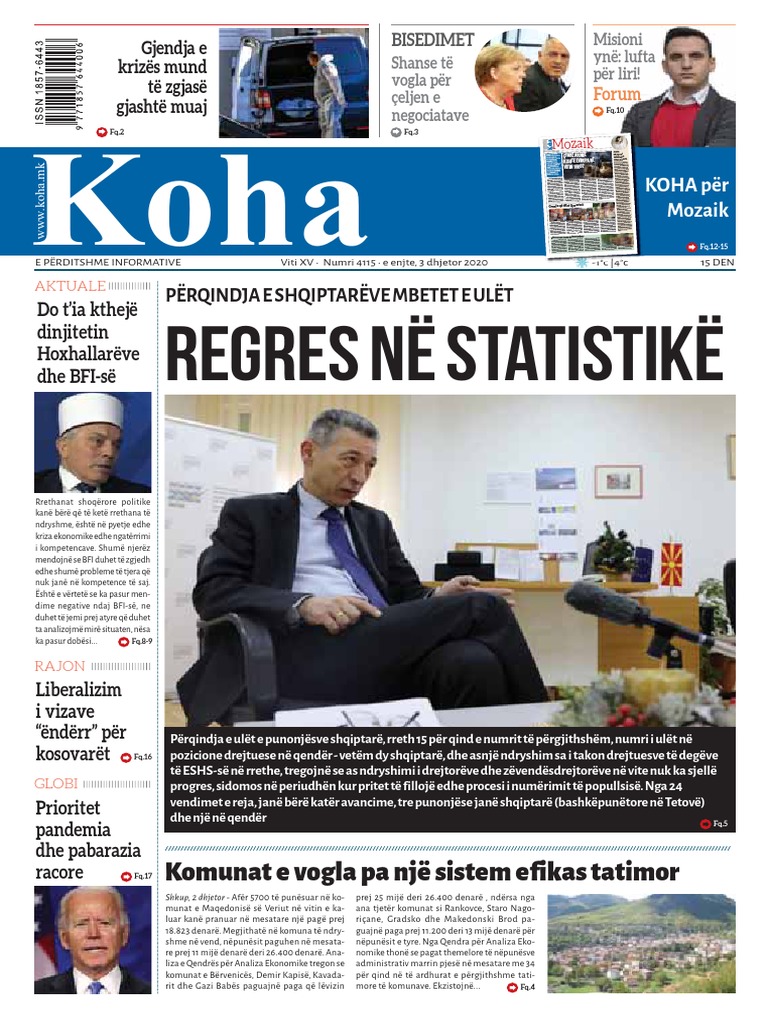 Gazeta Koha WWW Koha.mk 03122020 PDF