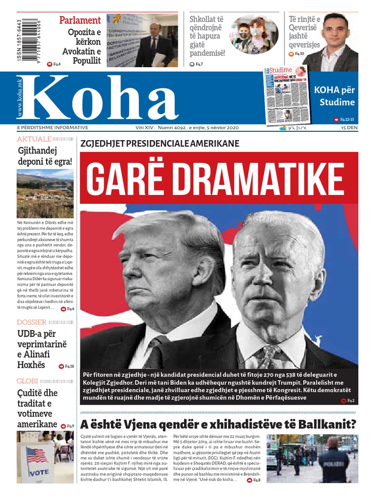 Gazeta Koha WWW Koha.mk 05112020 PDF
