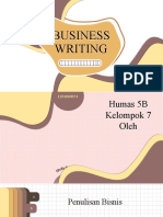 Kelompok 7 Business Writing