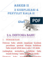 Deteksi Komplikasi Penyulit Kala Ii