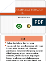 Bahan Berbahaya & Beracun (B3) : Komite K3Rs