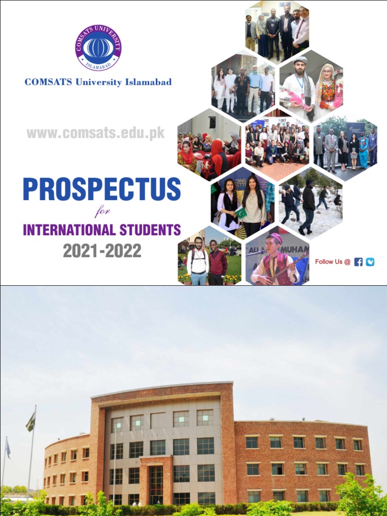 COMSATS University Islamabad Prospectus | PDF | Academia