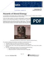 Hazards of Stored Energy