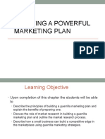 Creating A Powerful Marketing Plan