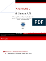 Persamaan Diferensial Linear