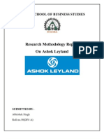 Abhshek Singh Report On Ashok Leyland Final 22222222222222222222