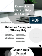 Expressing Offering Help and Service - 070809