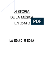 Cómic La Música en La Edad Media