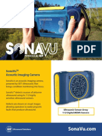 Sonavu Acoustic Imaging Camera: Ultrasound Solu Ons