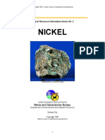 Nickel: Mineral Resource Information Series No. 2