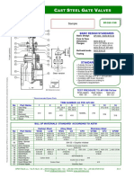 Cast Steel Gate Valve (Sample)