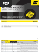 All-State Product Selection Guide: Welding, Brazing and Soldering Solutions For Maintenaince, Repair and Fabrication