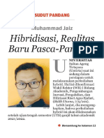 Artikel Kabar Banten 15 Sept Hibridisasi