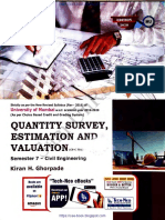 Sam Unreval: Quantity Survey, Estimation An Valuation