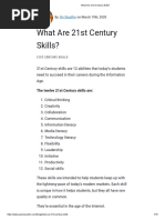 A Comprehensive Guide To 21st Century Skills | PDF | Learning | Literacy