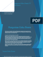 Pengertian Etika Bisnis