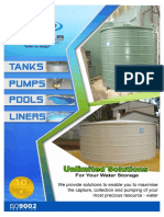Water Tanks Brochure