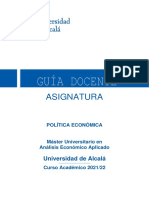 Asignatura: Universidad de Alcalá