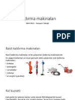 p3 - Kaldırma Makinaları