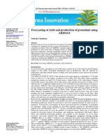 Forecasting of Yield and Production of Groundnut Using Arimax