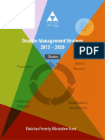 Disaster Management Strategy 2015 - 2020: Pakistan Poverty Alleviation Fund