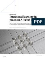 Intentional Learning in Practice a 3x3x3 Approach