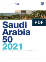 Saudi Arabia 50: The Annual Report On The Most Valuable and Strongest Saudi Arabian Brands