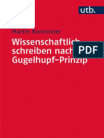 Wissenschaftlich schreiben nach dem Gugelhupf-Prinzip