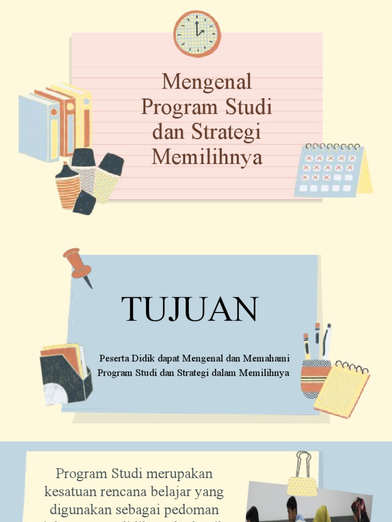 Strategi Memilih Program Studi Terbaik | PDF