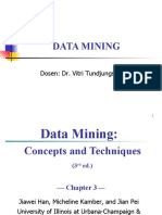 Data Mining: Dosen: Dr. Vitri Tundjungsari