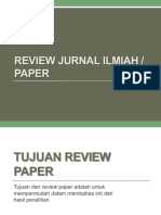 REVIEW PAPER ILMIAH