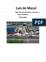 San Luis de Macul 28-10-2021 Inofrme Vacunas
