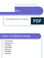 Design Principles:: SE 310: Software Design and Architecture