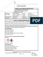 Safety Data Sheet - Product and Company Identification: Lithium-Ion Rechargeable Cells and Batteries