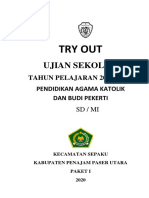 Try Out Agama Katolik Paket 1