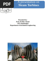 Steam Turbine Overview and Calculations | PDF | Turbine | Steam