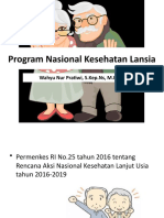 Program Nasional Kesehatan Lansia