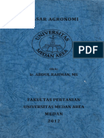 Diktat - Abdul Rahman - Dasar Agronomi