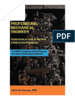 BSME Graduates Guide to Professional Mechanical Engineer Licensure