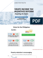 Corporate Income Tax and Incentives Reform: Dispelling The Myths