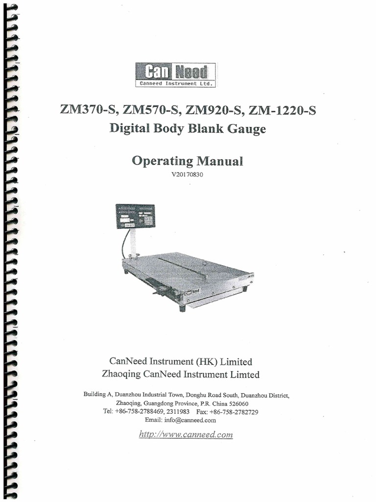 Manual de Usuario - Equipo ZM-570-D | PDF