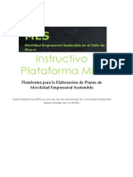 Instructivo Plataforma MES