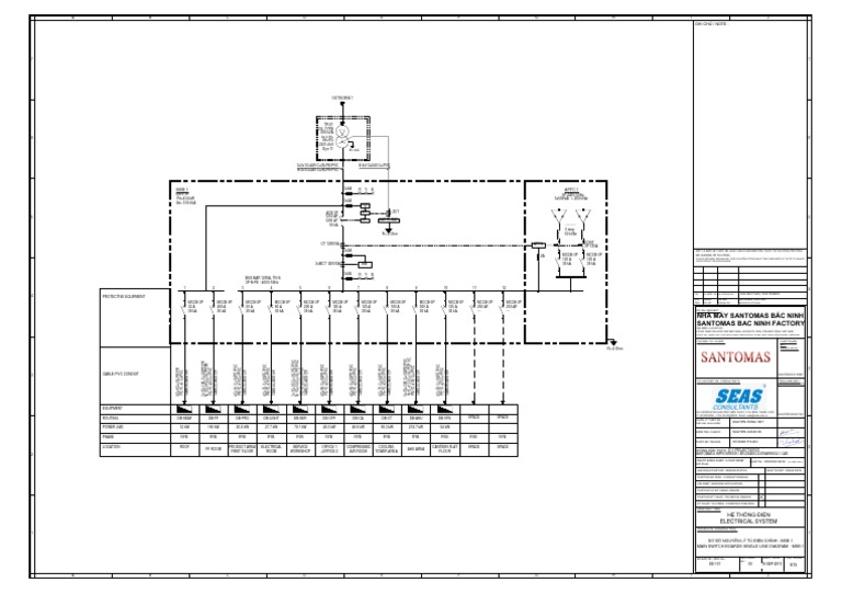 Main Switch Board SLD - MSB 1 | PDF | Electrical Engineering | Electricity