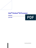 Intel® Pentium M Socket Datasheet (2004)