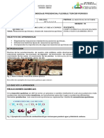 Guia #4 Unidad 3 Reacciones y Clases de Reacciones Quimicas 10º