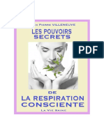 Villeneuve Jean-Pierre - Les Pouvoirs Secrets de La Respiration Consciente
