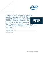 Intel® Core™2 Mobile Processor On 45-nm Process Datasheet